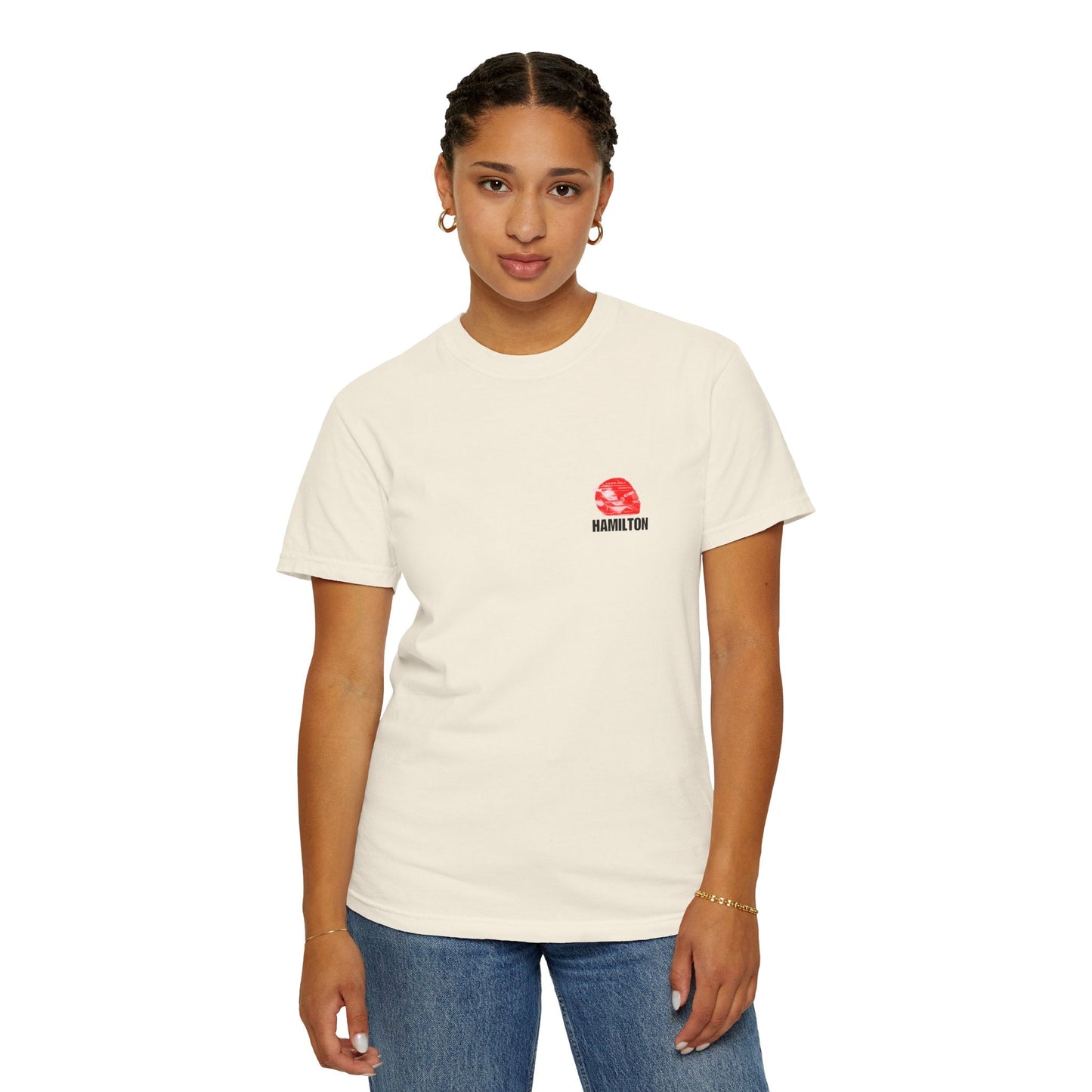 Lewis Hamilton Comfort Color T-shirt - Track Star