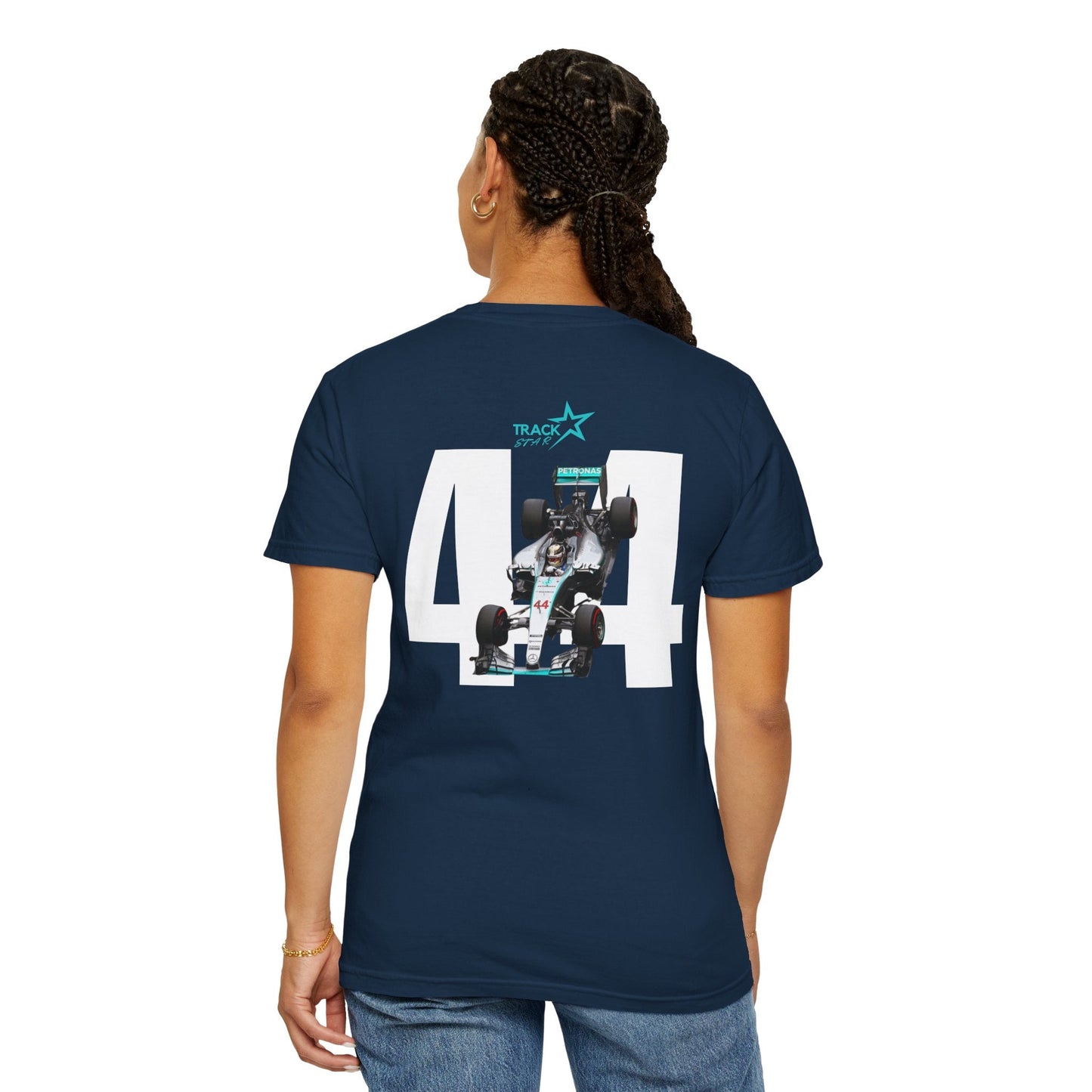 Lewis Hamilton Comfort Color T-shirt - Track Star