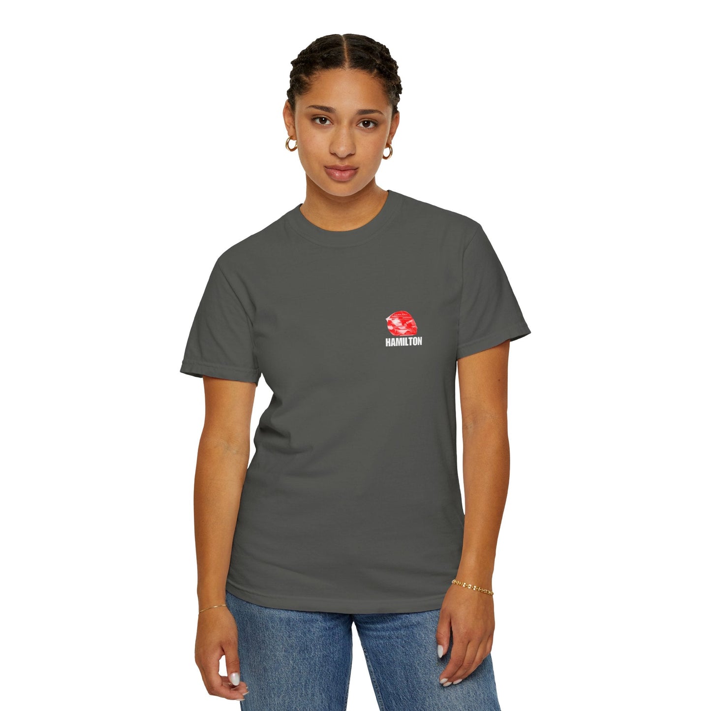 Lewis Hamilton Comfort Color T-shirt - Track Star