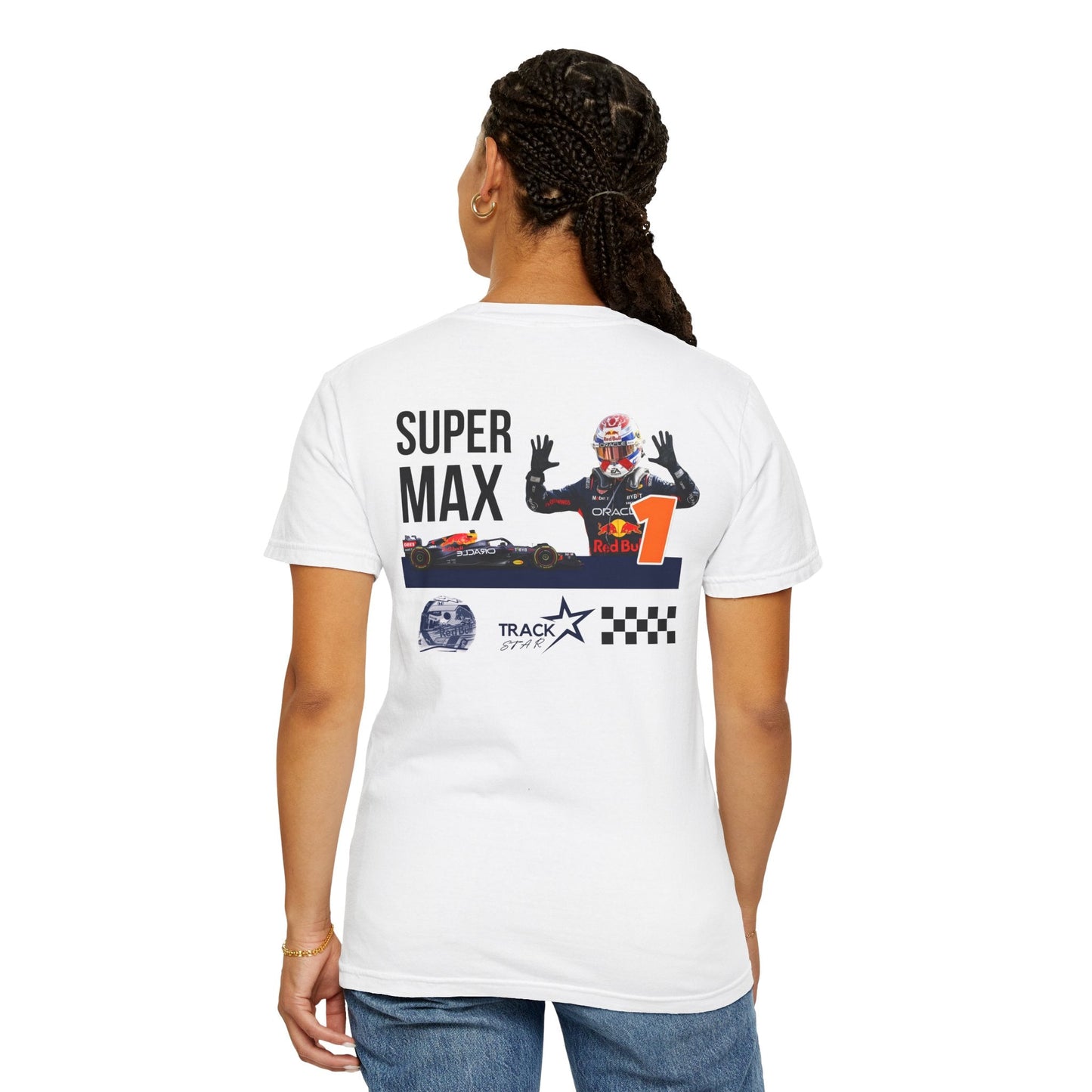 Max Verstappen Comfort Color T-shirt - Track Star