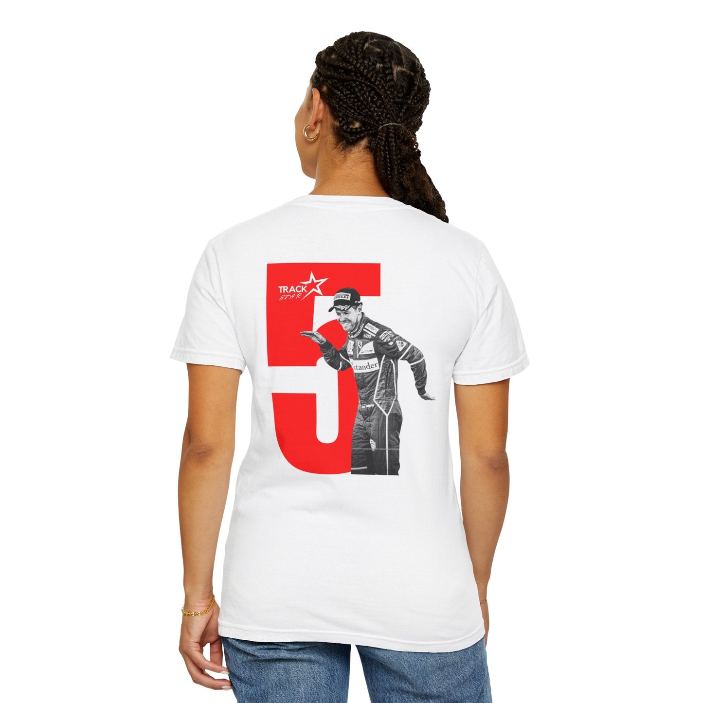 Sebastian Vettel Comfort Color T-shirt - Track Star